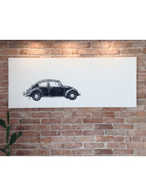 VW BEETLE - numbered art print
